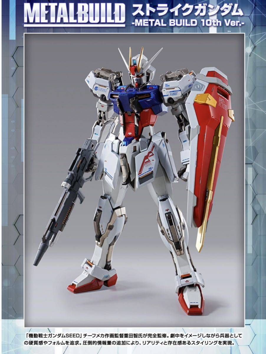 METAL BUILD ストライクガンダム -METAL BUILD 10th Ver.- & エール