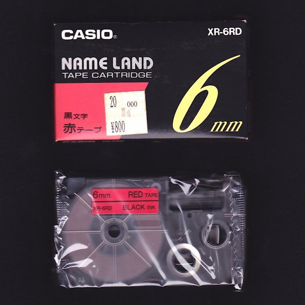 未開封】CASIO ネームランド 純正 テープカートリッジ 12mm 9mm-