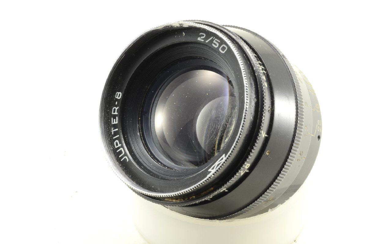 【難有】JUPITER-8 50mm F2 / Leica Lマウント #3831_画像1
