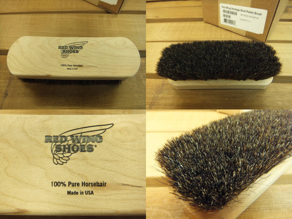  Red Wing regular shop 97106 [ natural horse wool. brush ] safe genuine products & new goods!! (* besides oil . equipped )