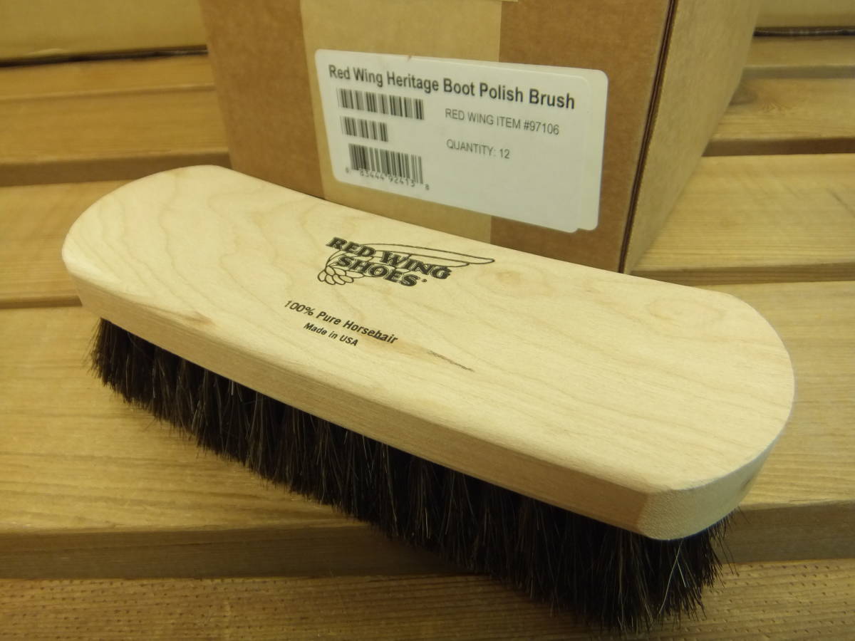  Red Wing regular shop 97106 [ natural horse wool. brush ] safe genuine products & new goods!! (* besides oil . equipped )