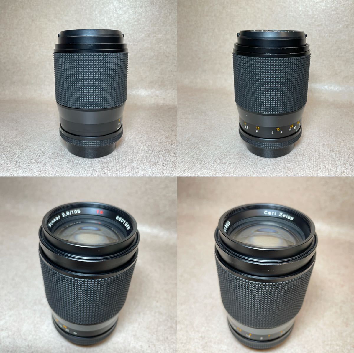 新しいコレクション Zeiss Carl 4-62)CONTAX Sonnar 動作品 T* F2.8