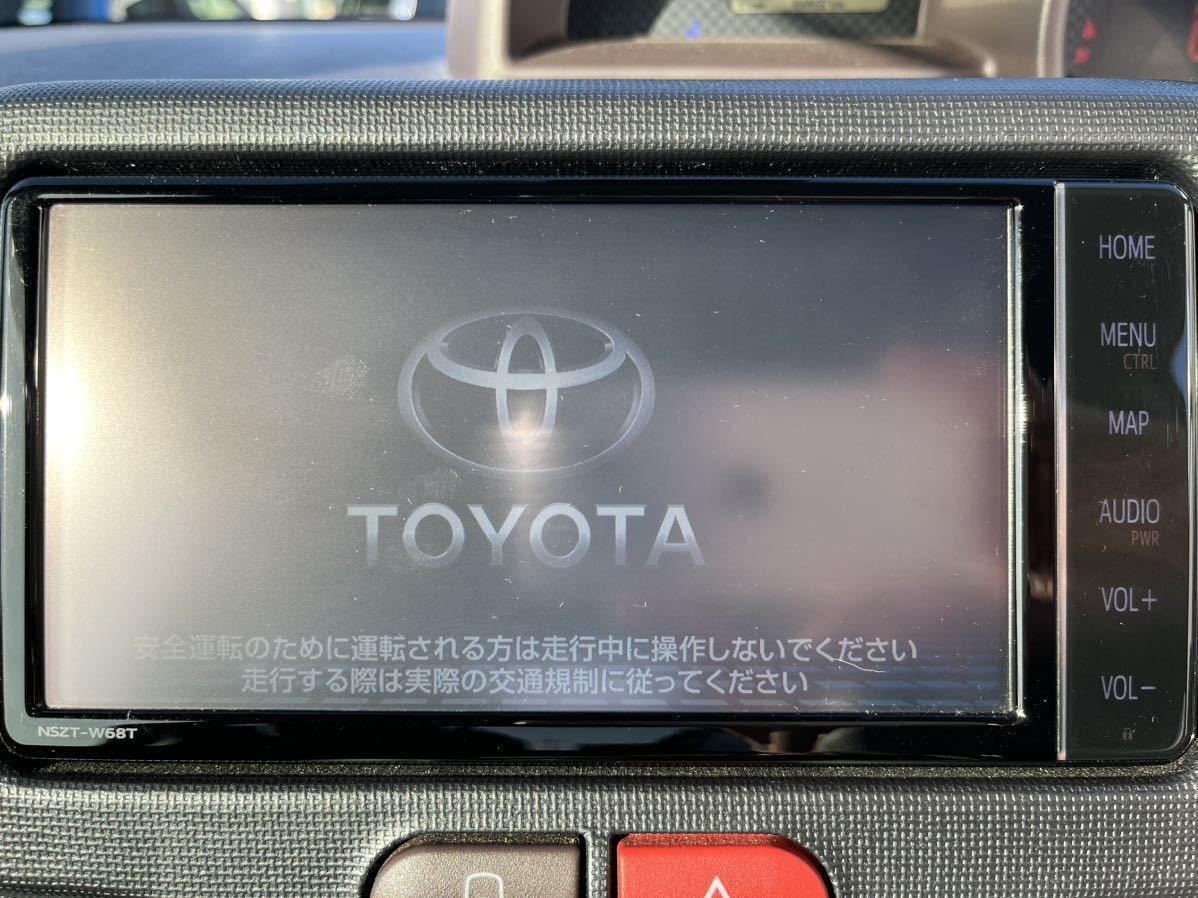 トヨタ純正 NSZT-W68T トヨタ純正ナビ フルセグ Bluetooth