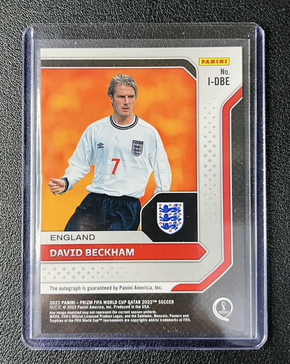 David Beckham 2022 Panini Prizm World Cup International Ink #64