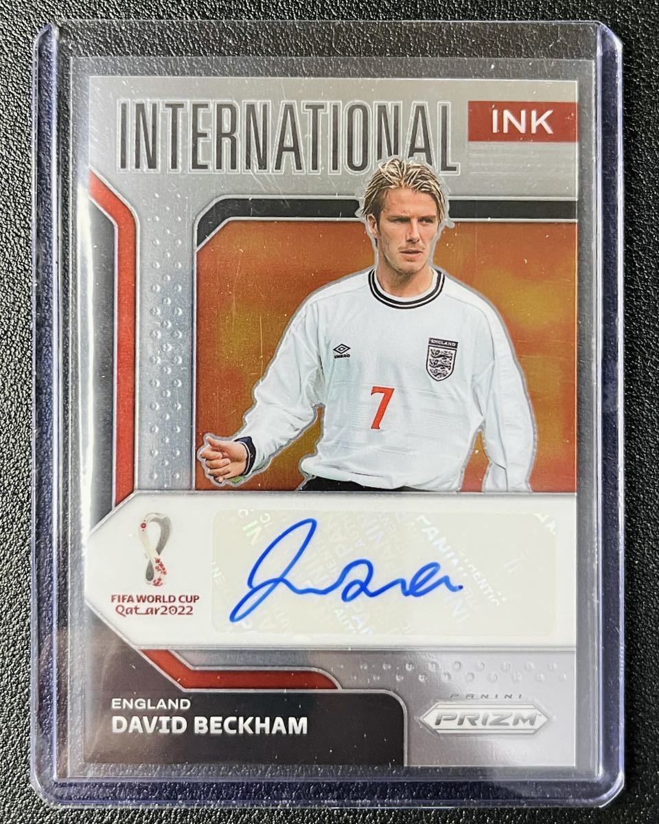 David Beckham 2022 Panini Prizm World Cup International Ink #64