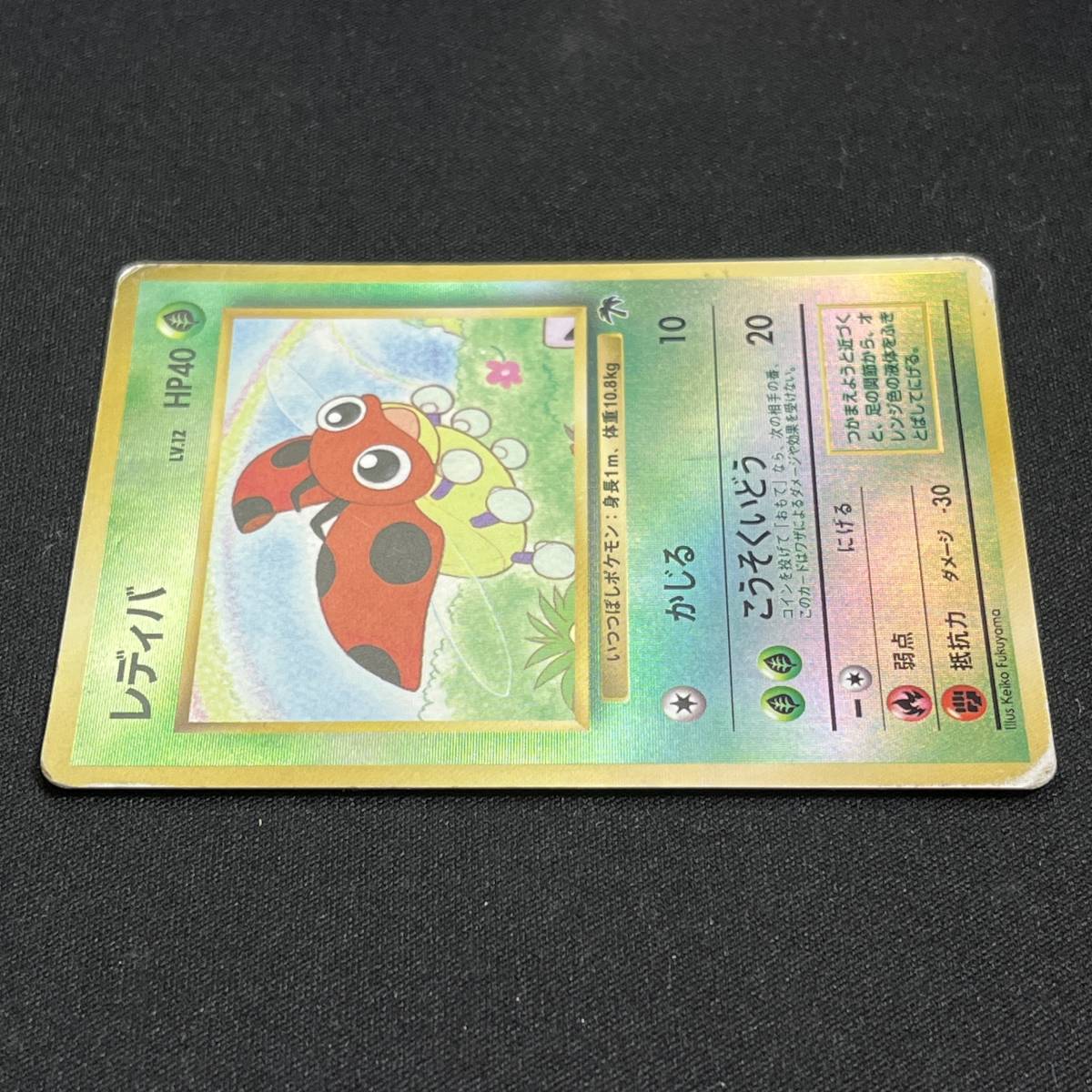 Ledyba Southern Islands Promo Holo Pokemon Card Japanese ポケモン カード レティバ ホロ ポケカ 230609-2_画像5