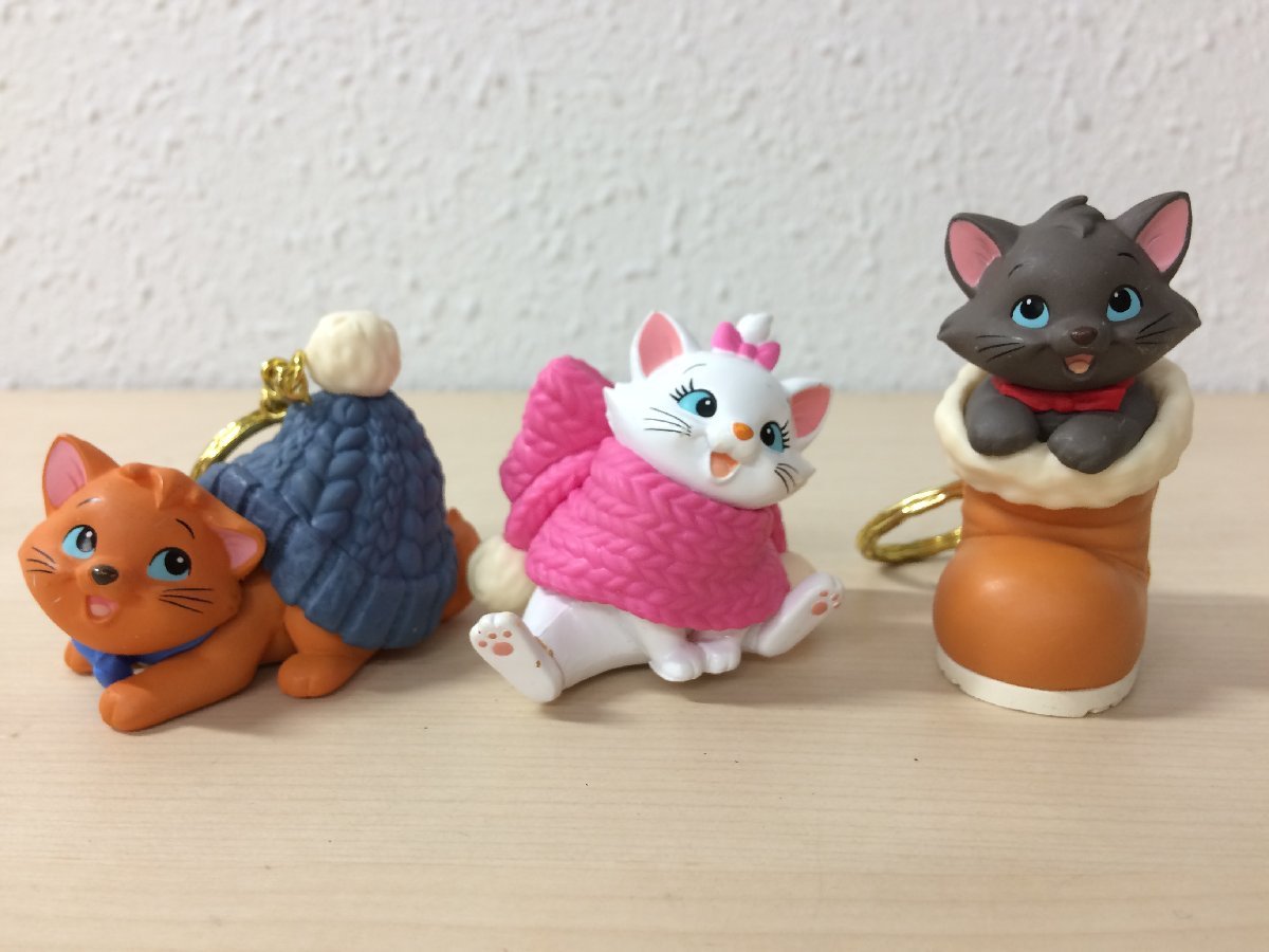 ディズニー ストア おしゃれキャット キーチェーン 3点 マリー