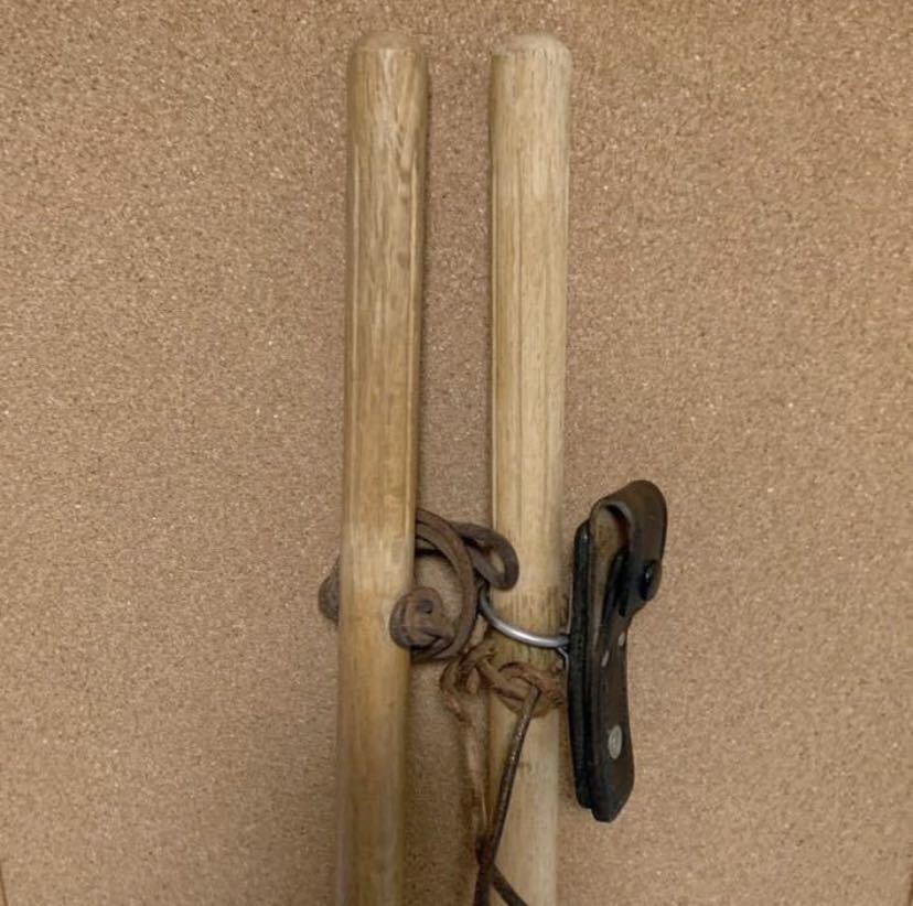 最高の品質の 警棒吊り おまけダミーの木製付き 使用はできません 