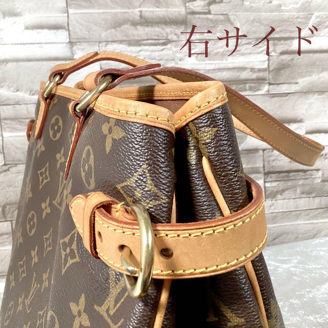 ルイヴィトン モノグラム バティニョール オリゾンタル ショルダー