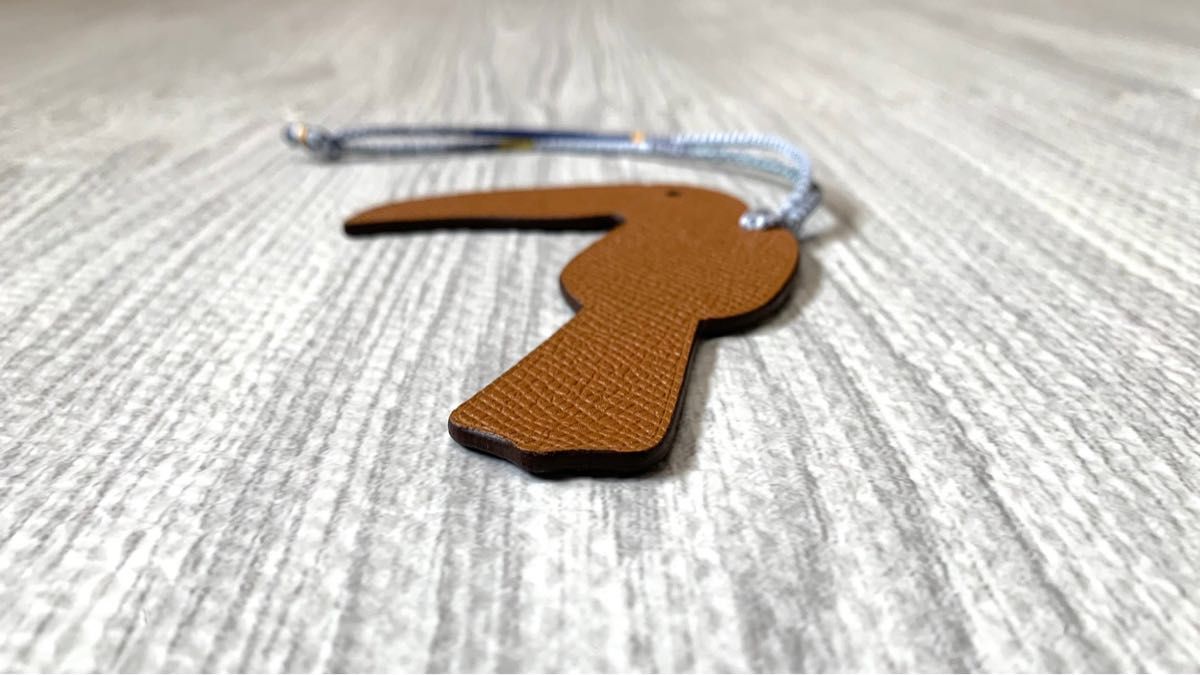 HERMES プティアッシュ バッグチャーム オオハシ エプソン HERMES プティアッシュ バッグチャーム オオハシ エプソン