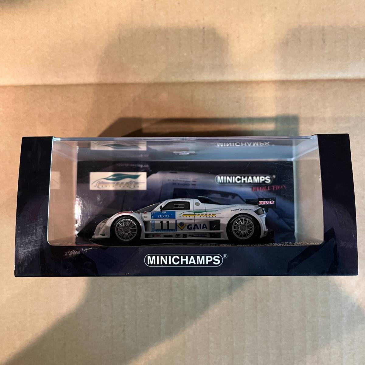 ＃17 MINICHAMPS EVOLUTION LIMITED Edition 1/43 HHF Hybrid Concept Car 2008 GAIA KW BRUSA sport auto ニュル 24h ADAC NURBURGRING 