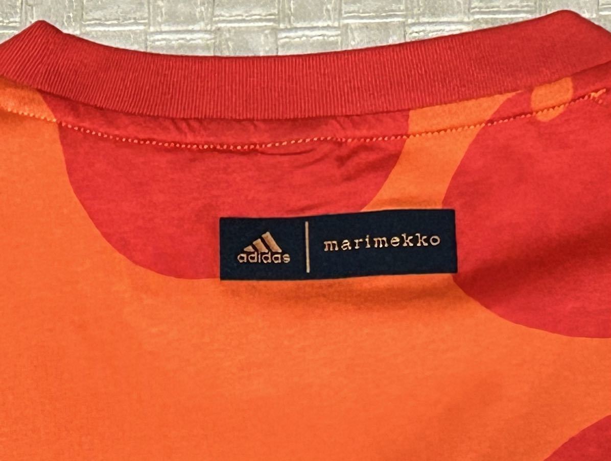 adidas×marimekko* Adidas × Marimekko Short рукав короткий рукав футболка *M размер * новый товар 