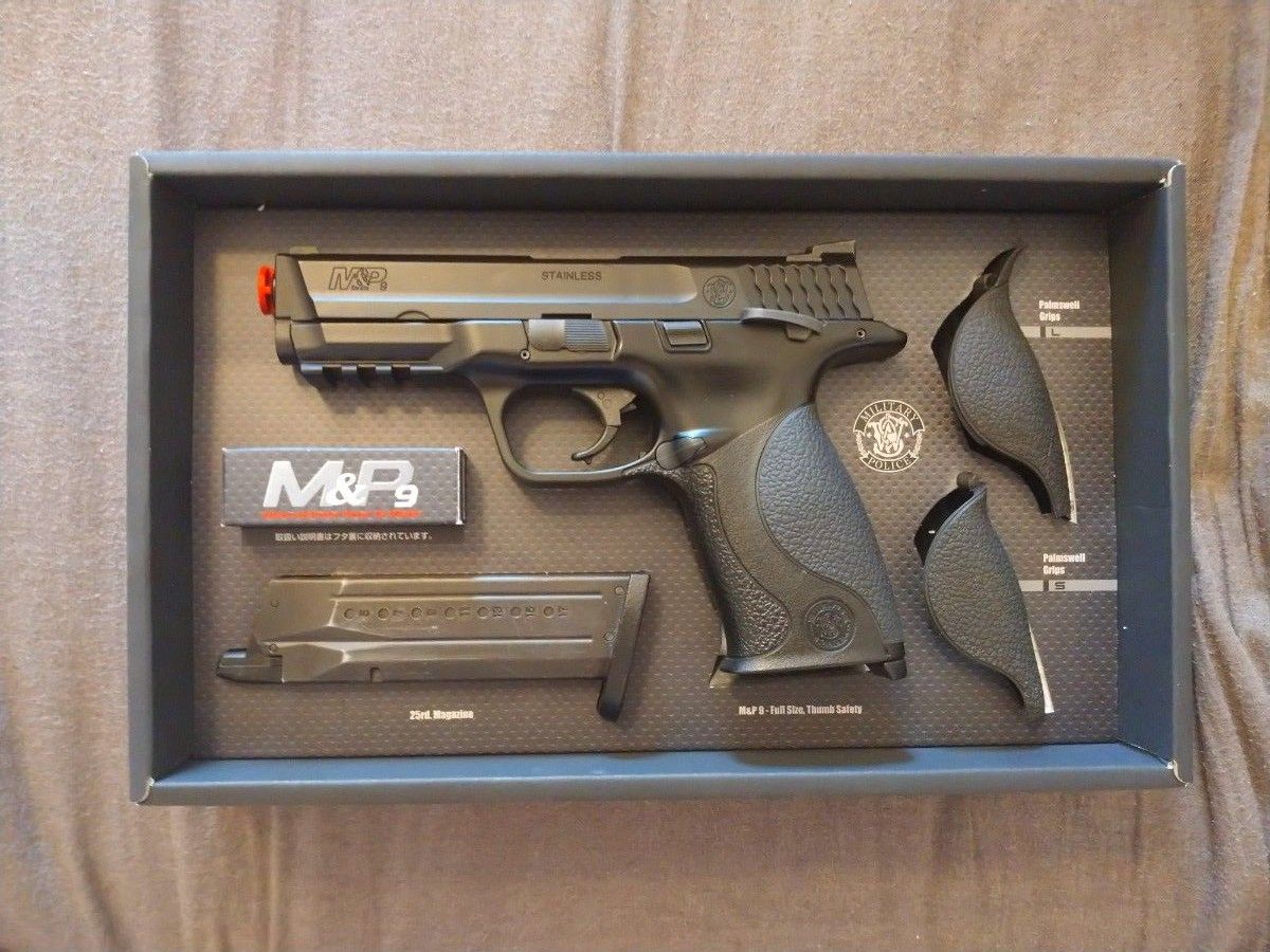 現品限り一斉値下げ! 東京マルイ m&p vカスタム 実物 blackhawk