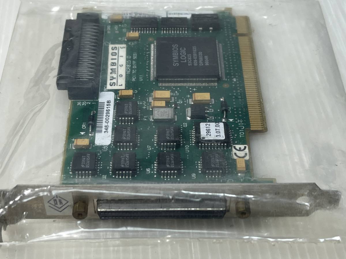 SYMBIOS LOGIC 　53C825搭載 　　SCSI デュアル チャネル コントローラ カード # 348-0029615B　　 PCI接続SCSIカード_画像3