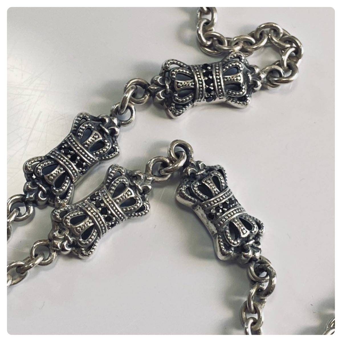 シルバー925 sterling スターリング ラッキーセブン ネックレス