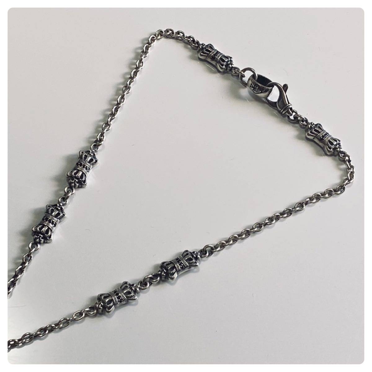シルバー925 sterling スターリング ラッキーセブン ネックレス