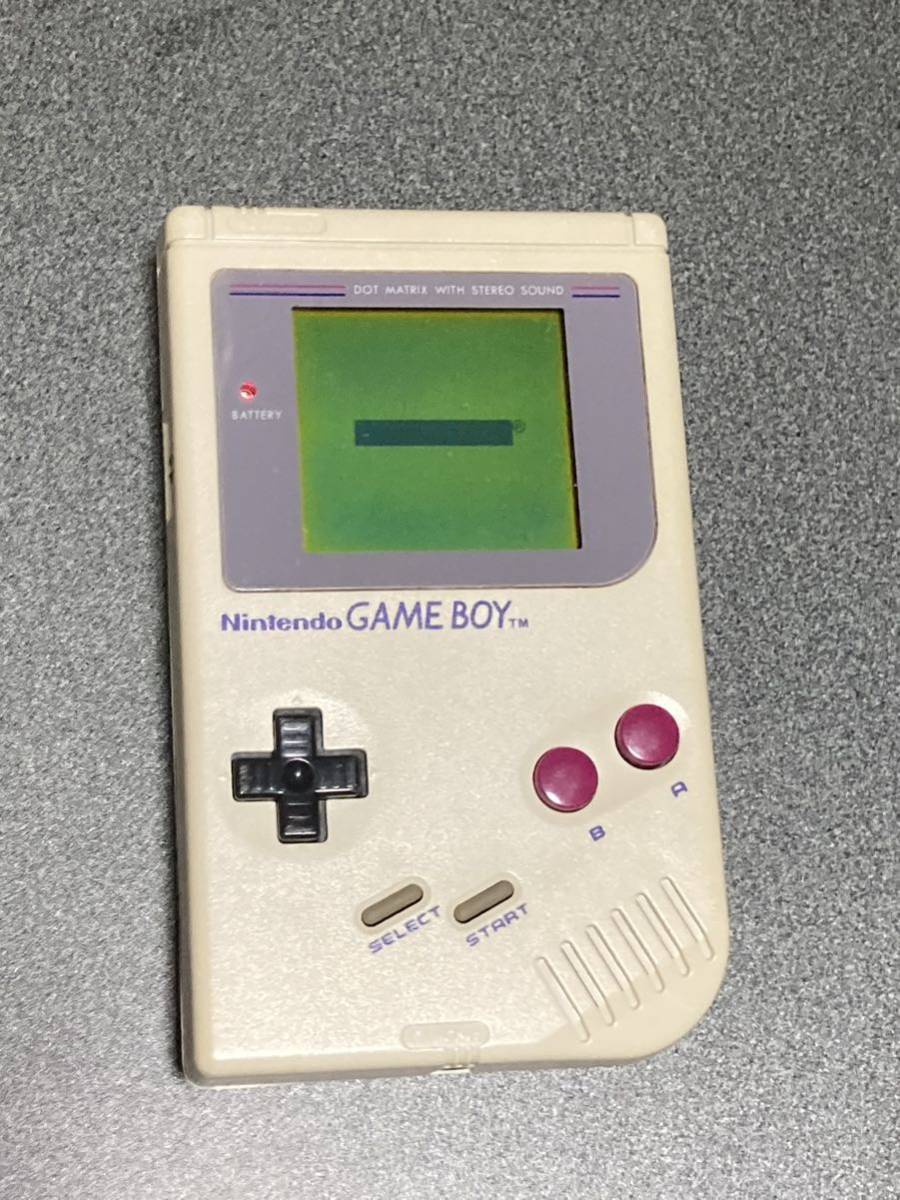 動作OK】初代ゲームボーイ 本体 任天堂 Nintendo GB GAMEBOY 初期型