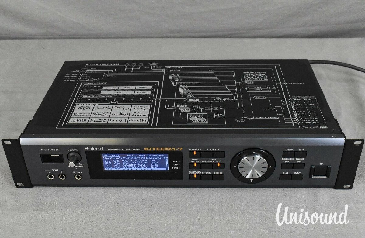 Roland ローランド サウンドモジュール SuperNATURAL Sound Module INTEGRA-7 通販 