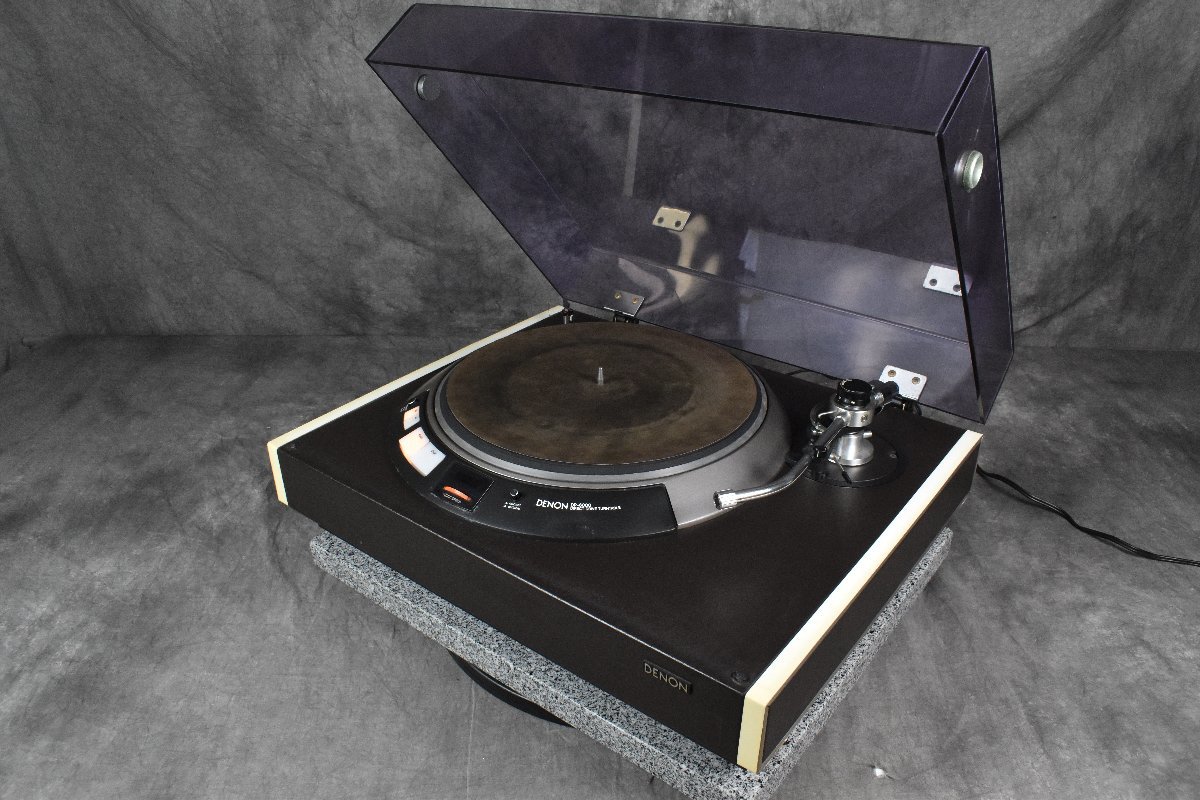 Denon デノン DP-6000 DK-200 レコードプレーヤー ターンテーブル【難