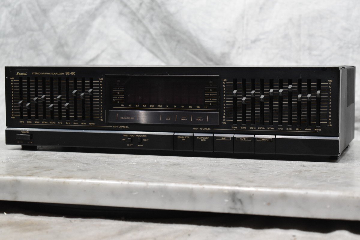 SANSUI/サンスイ グラフィックイコライザー SE-80 | www.navistar.ind.br
