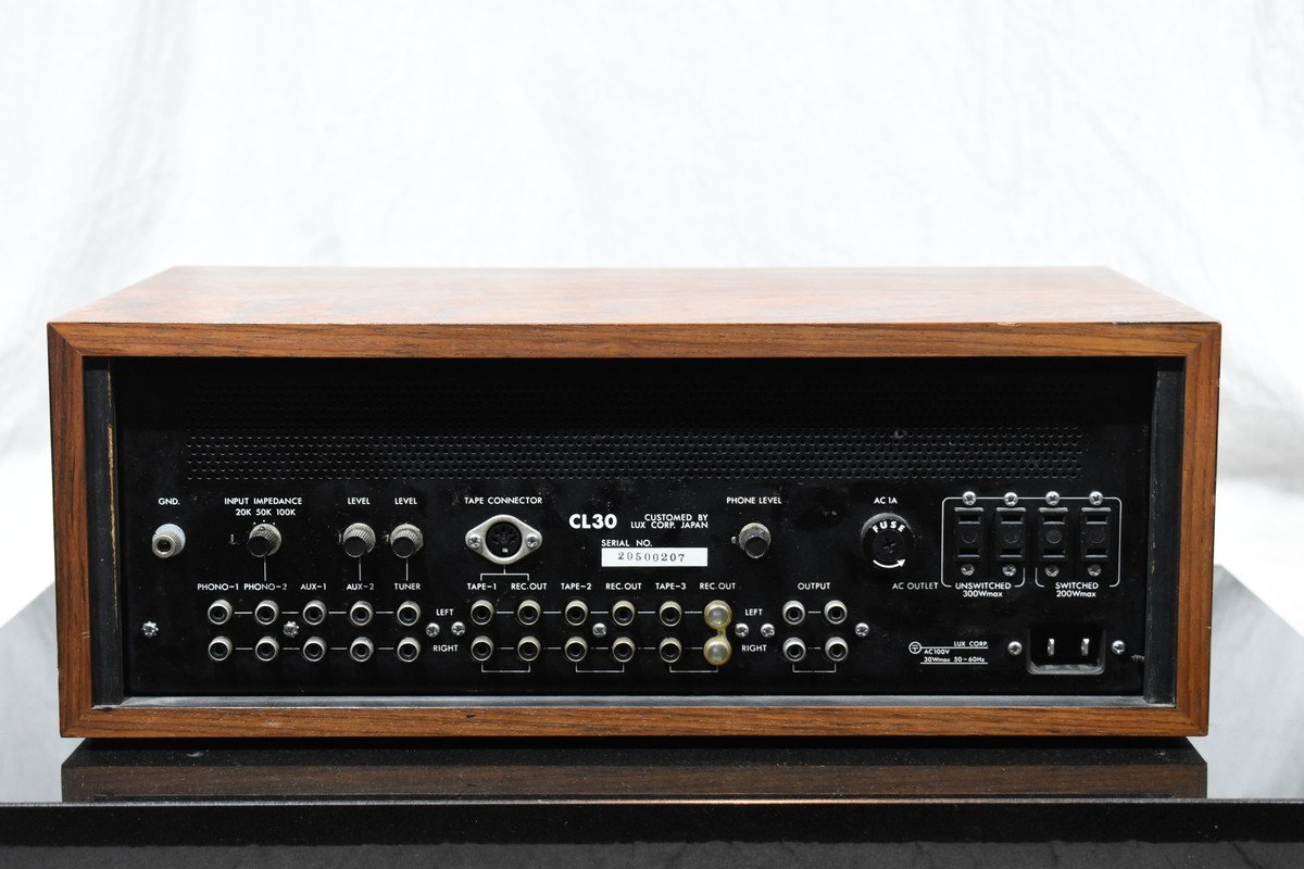 LUXMAN ラックスマン 管球式コントロールアンプ CL30 | normanhubbard.com