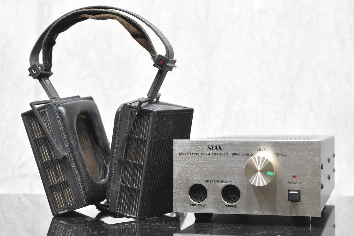 STAX/スタックス ドライバーユニット SRM-1/MK-2 ＋SR-303 ヘッドホン