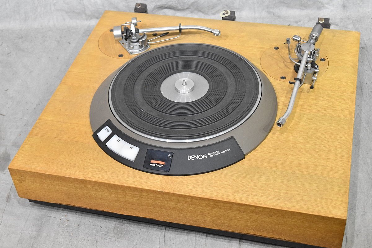 おすすめ】 初期型 メンテ済 DENON DP-3000 レコードプレーヤー ターン