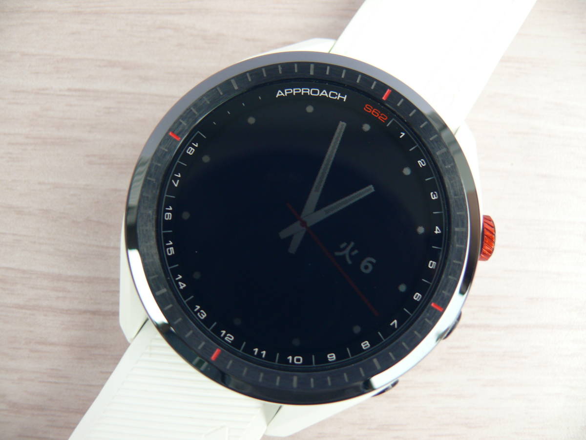 GARMIN ガーミン APPROACH S62 アプローチS62 GPSゴルフウォッチ 白