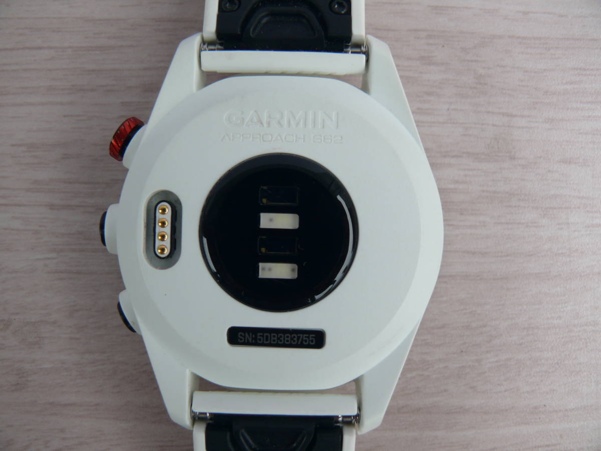 GARMIN ガーミン APPROACH S62 アプローチS62 GPSゴルフウォッチ 白