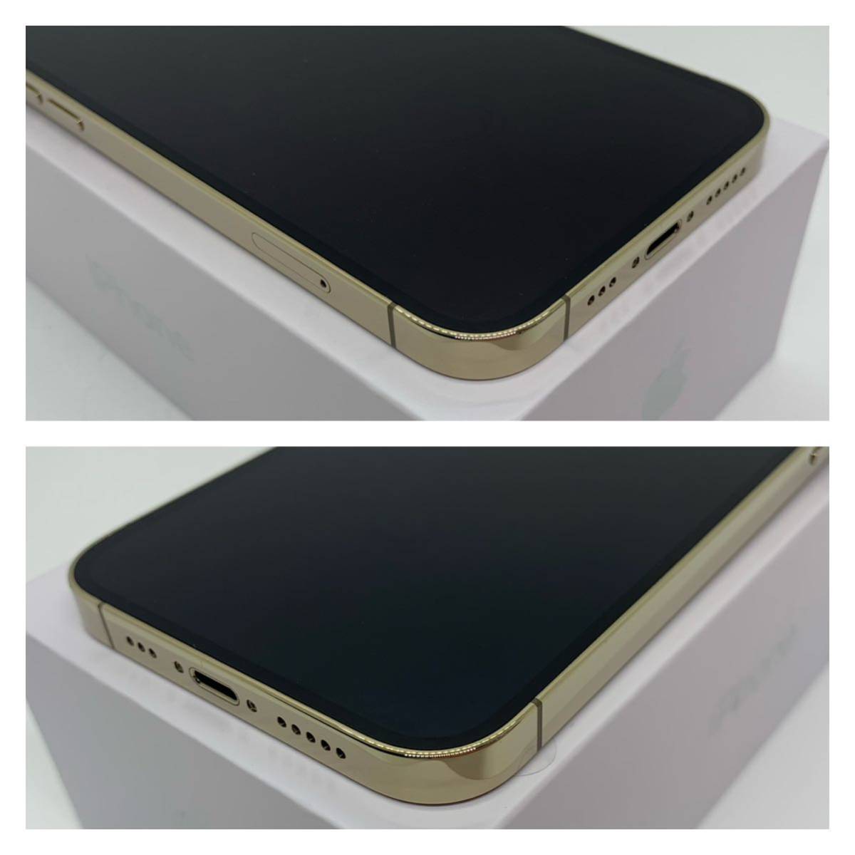 S超美品】iPhone12 pro ゴールド 256 GB SIMフリー 本体(14366