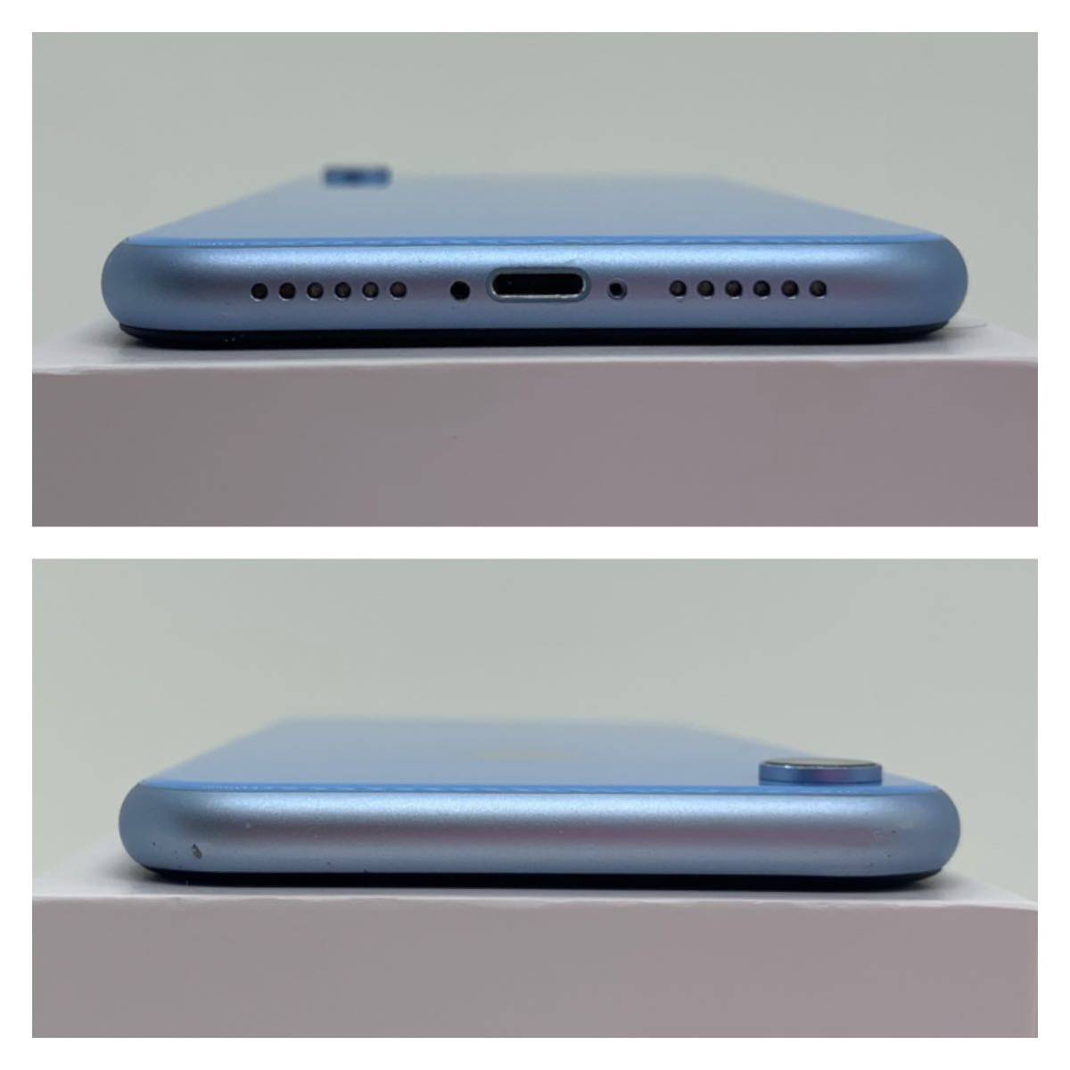 海外版】【B美品】iPhone XR ブルー 128 GB SIMフリー 本体(30570