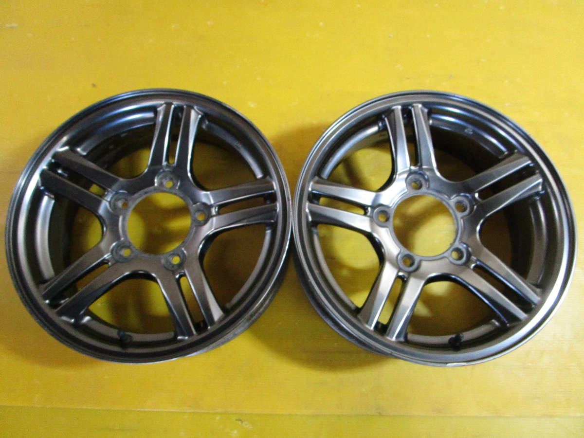 B1922 スズキ ジムニー純正 エンケイ製 2本SET 16インチ 5.5j 139.7/5