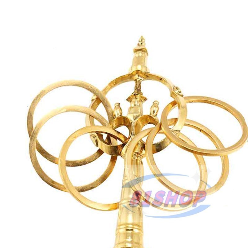 81SHOP」密教法具 三鈷杵 寺院用仏具 仏教 真鍮 仏壇・仏具 81SHOP」密教法具 三鈷杵 寺院用仏具 仏教 真鍮 仏壇・仏具