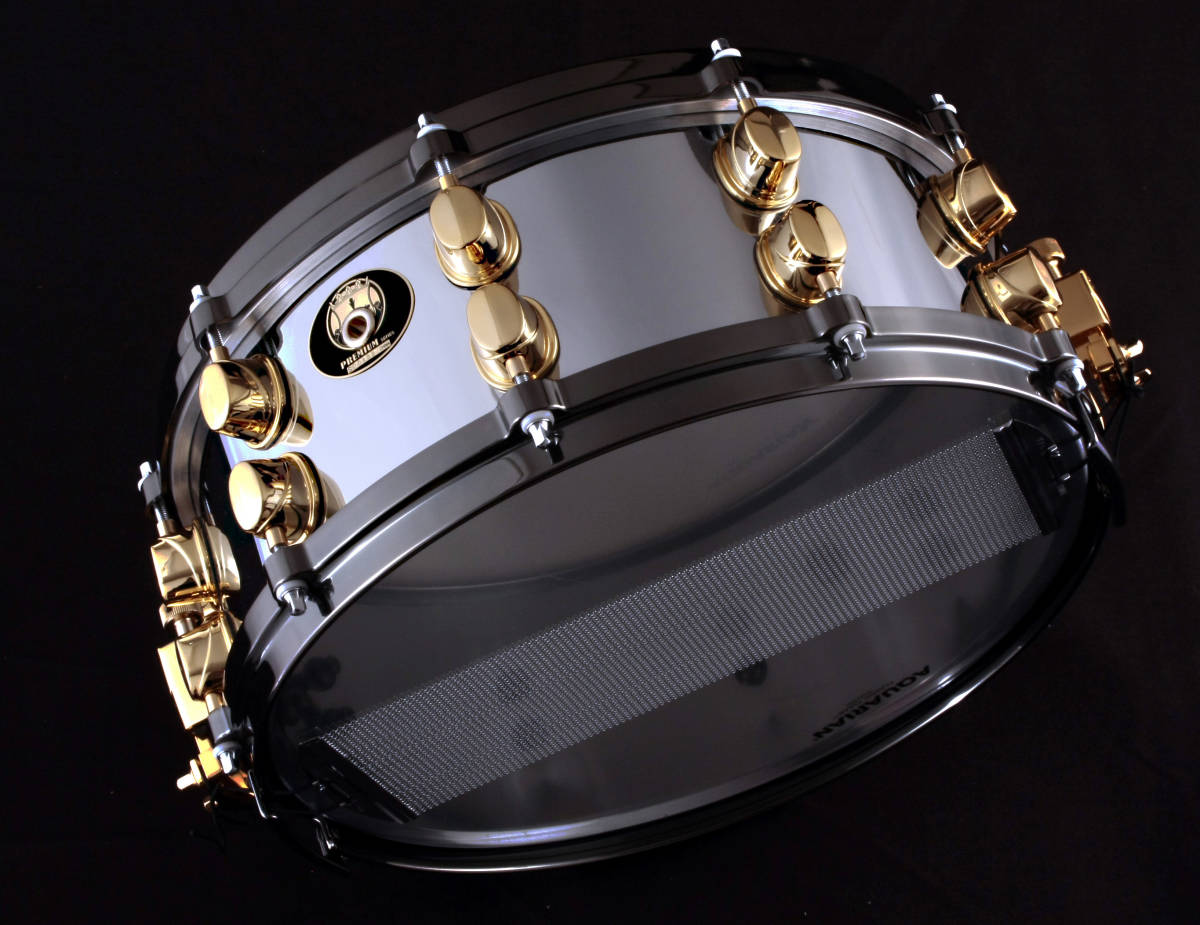 ★★Beyond Shimano Steel shell For Rock Drummer かなりのパワーとブライト感いっぱいのスネアです。訳あり品です。
