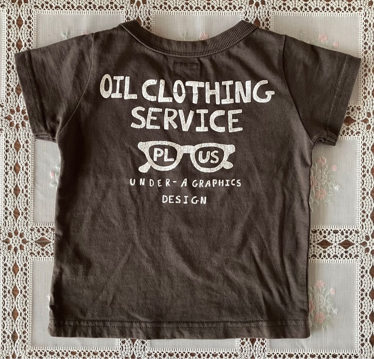 OIL CLOTHING SERVICE PLUS キッズ 半袖 Tシャツ 90