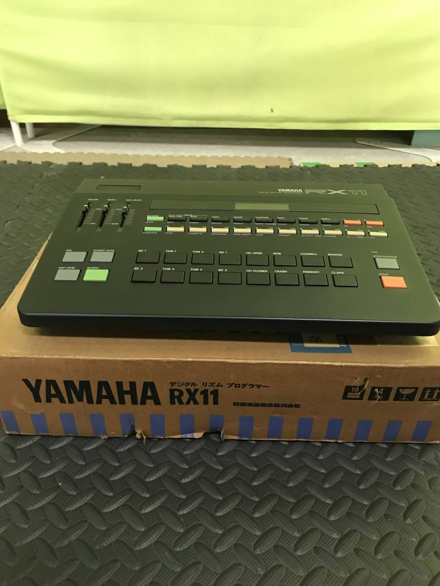 Yahoo!オークション - ☆YAMAHA RX11 シーケンサー リズムマシン ジャ...