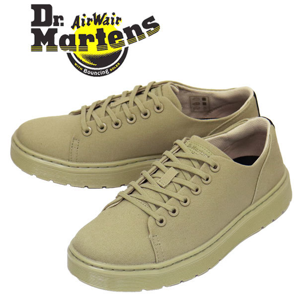 Dr.Martens (ドクターマーチン) 30821358 DANTE 6ホール シューズ キャンバス スニーカー Pale Olive UK5-約24.0cm_Dr.Martensドクターマーチン正規取扱店THRE