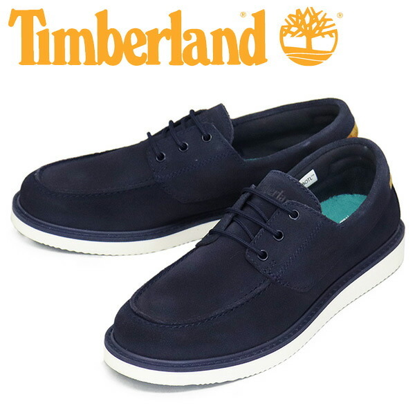 Timberland (ティンバーランド) A5RDC NEWMARKET II ニューマーケットII ボートシューズ Navy TB409 US8-約26.0cm