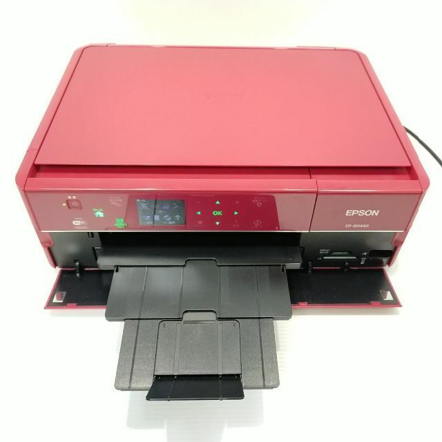 新品?正規品  EPSON Colorio インクジェット複合機 プリンター EP-804AR　　　／ 管理：508 エプソン