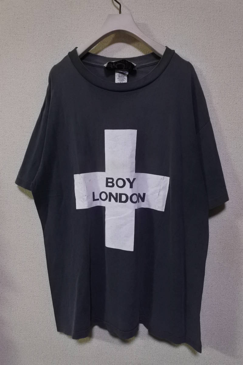 90's BOY LONDON Stephane Raynor Vintage Tee size XL USA製 ボーイロンドン Tシャツ ビンテージ