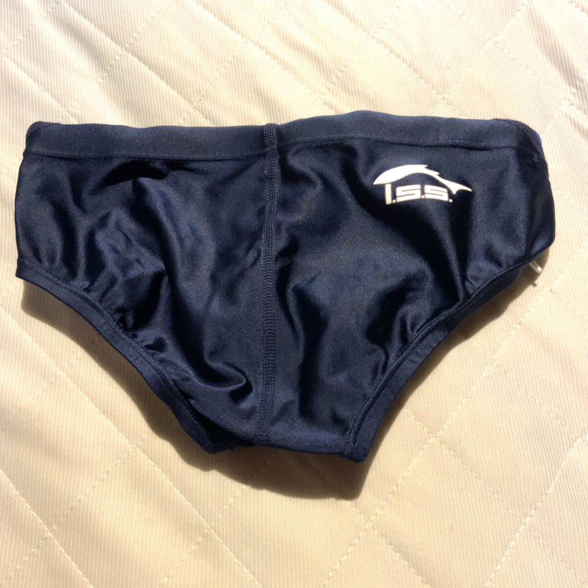 ミズノ イトマンスイミングスクール 競泳水着 150☆ワッペン付キャップ