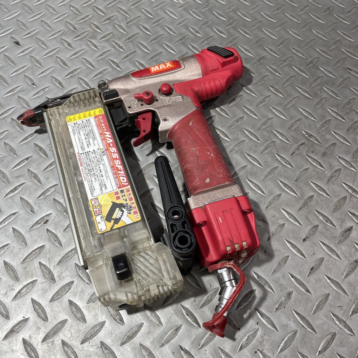 正規店即納】 MAX 高圧 中古 スーパーネイラ(フィニッシュ)HA-55SF1