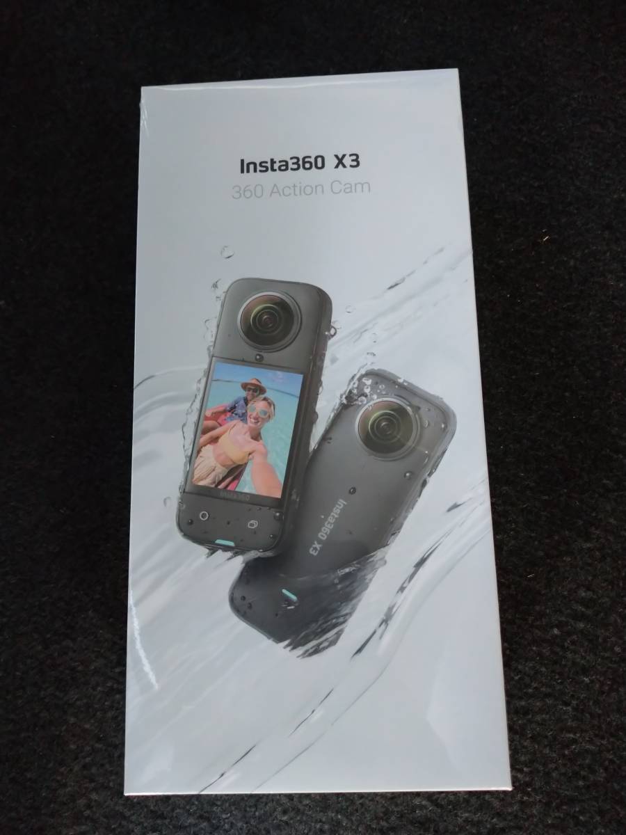 Insta360 インスタサンロクマル CINSAAQ/B [Insta360 X3 5.7K撮影