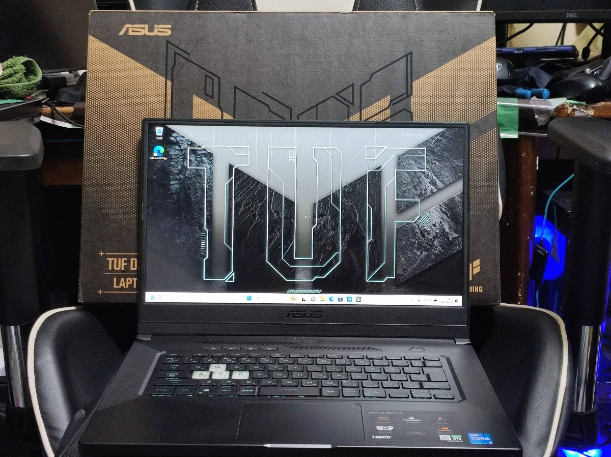 RTX3060搭載 ゲーミングノート ASUS TUF Dash F15 i5-11300H 16GB