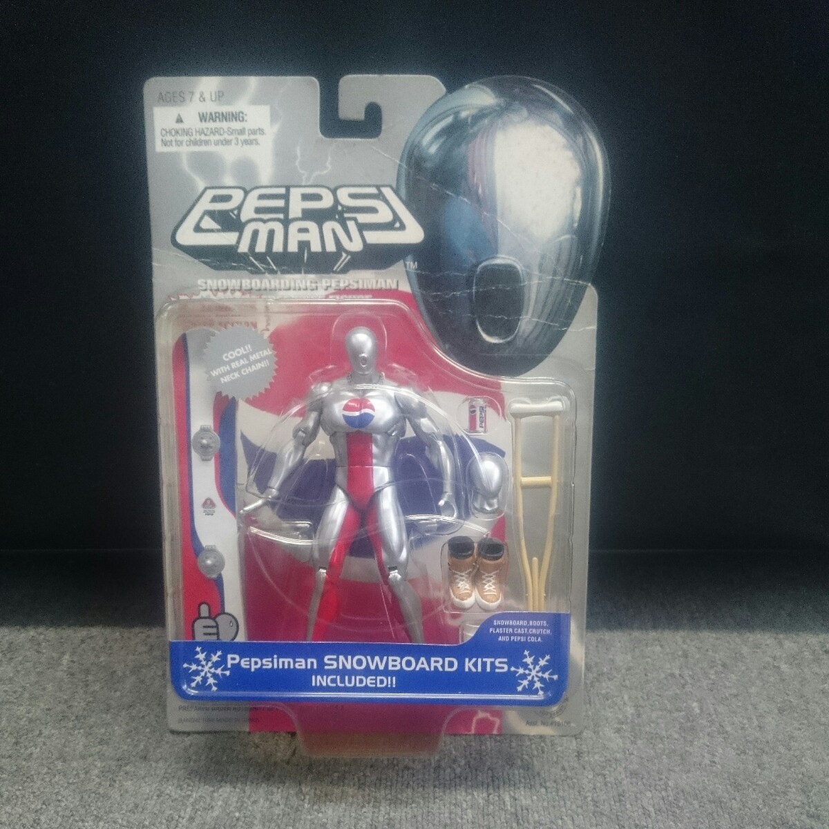 061408 ウルトラ フリーポーズ フィギュア .ペプシマン (ファースト