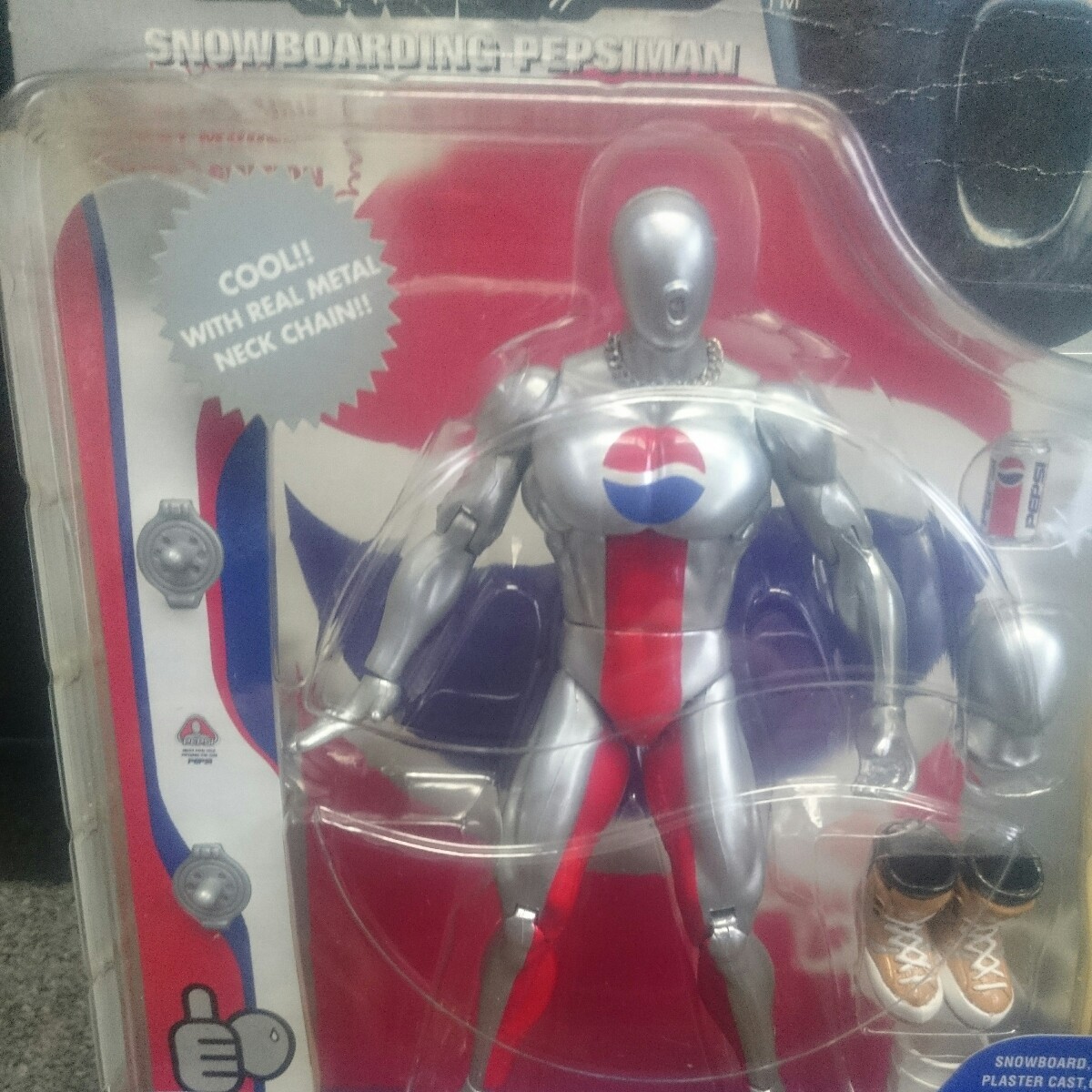 061408 ウルトラ フリーポーズ フィギュア .ペプシマン (ファースト