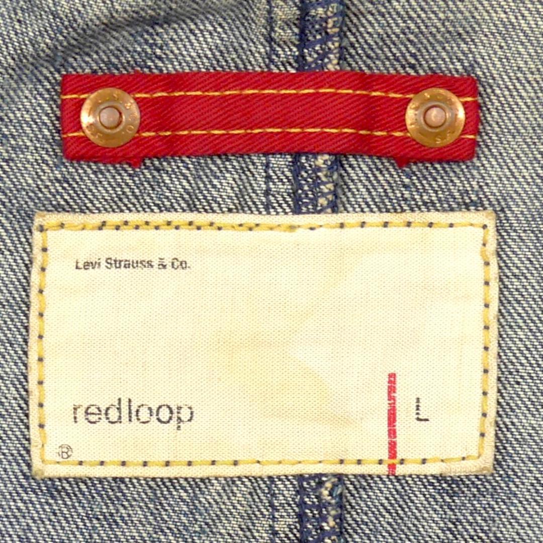 即決 Levi's redloop メンズL カバーオール Gジャン リーバイスレッド