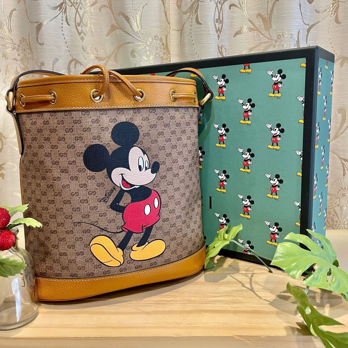 激レア GUCCI×Disney バケットバッグ【限定コラボ 完売品】