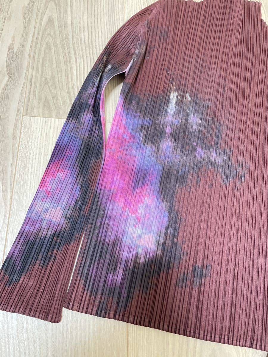 激レア 長袖 宇宙 トップス イッセイミヤケ プリーツプリーズ ISSEI