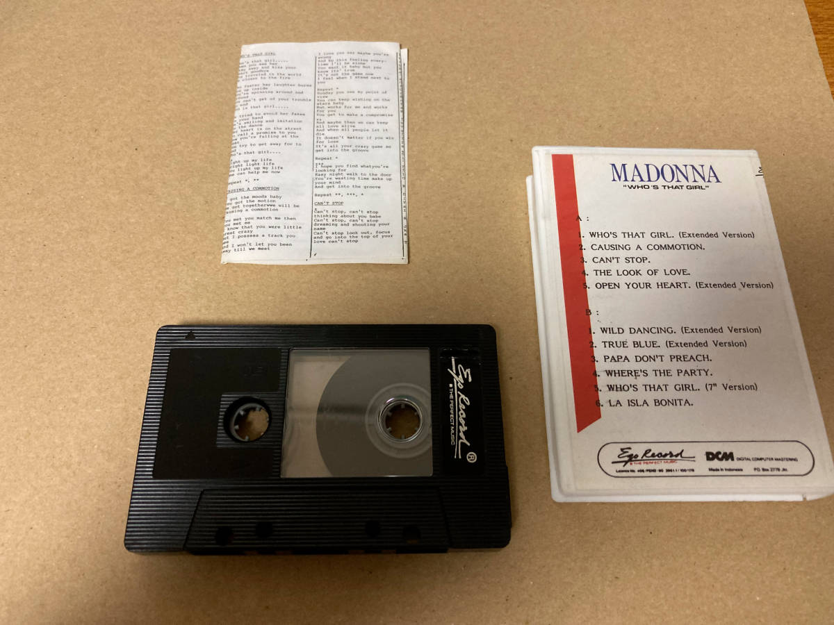 中古 カセットテープ madonna 232-2_画像2